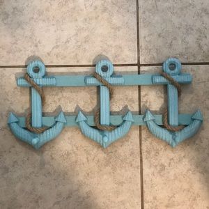 Nautical decor Three hooks